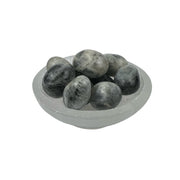 Black Moonstone Tumbled Stone - 15-30 mm