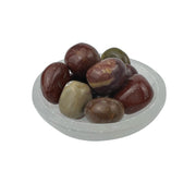 Red Petrified Wood Tumbled Stone - 20-35 mm