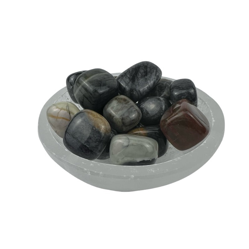 Picasso Jasper Tumbled Stone - 15-35 mm