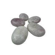 Lavender Quartz Palm Stone - 2.5 inch