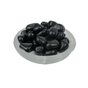 Black Agate Tumbled Stone - 20-30 mm