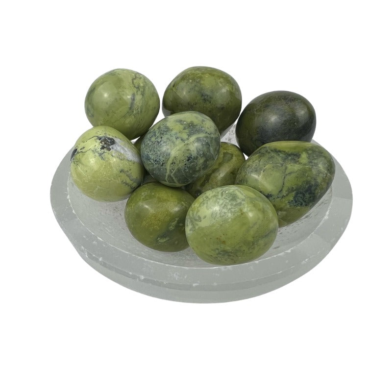 Serpentine Tumbled Stone - 20-30 mm