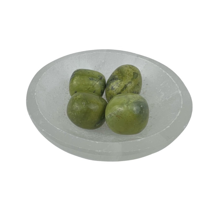 Serpentine Tumbled Stone - 20-30 mm