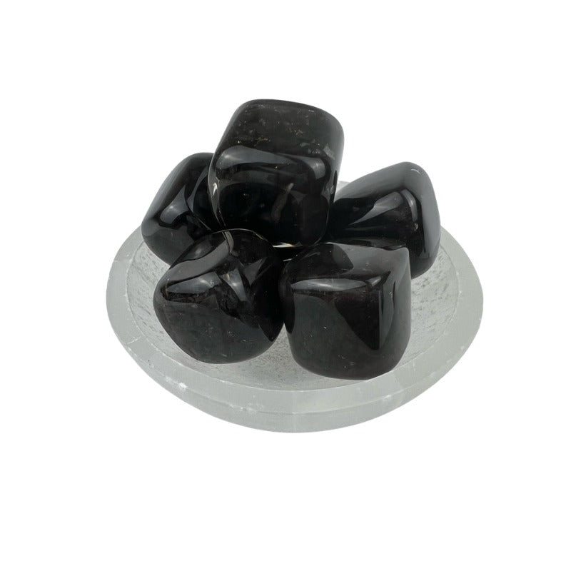 Lodestone in Orgone Tumbled Stone - 25-30 mm