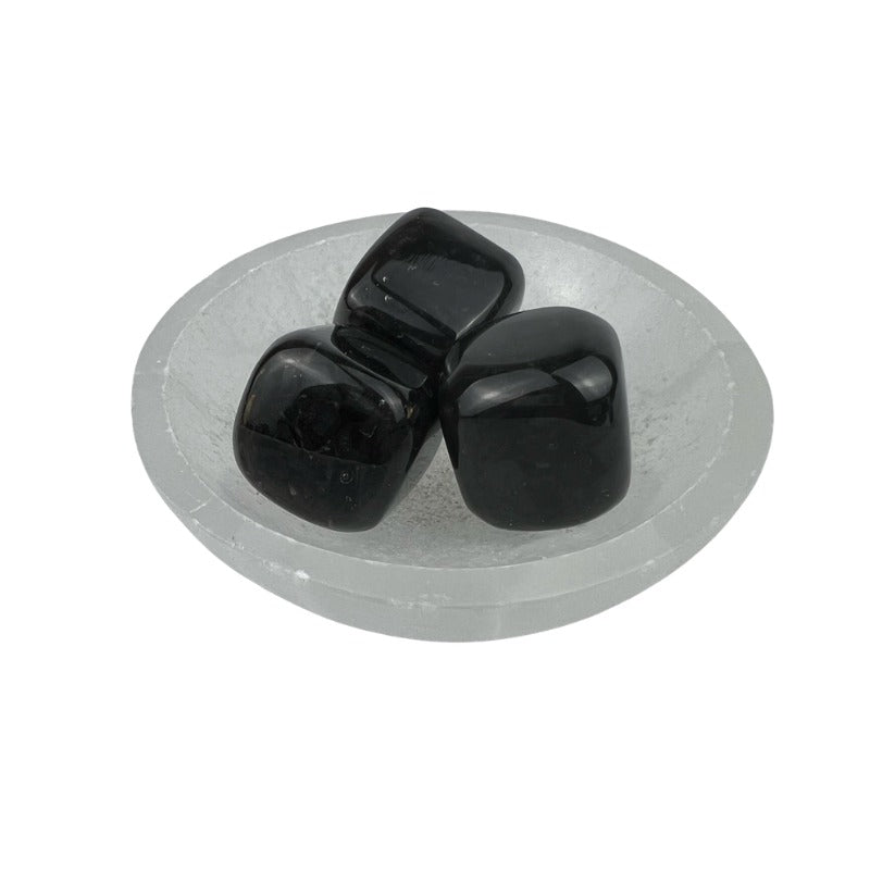 Lodestone in Orgone Tumbled Stone - 25-30 mm