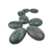 Ruby Zoisite with Mica Palm Stone - 2.5 inch