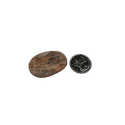 Peach Moonstone Worry Stone - 1.5-1.75 inch