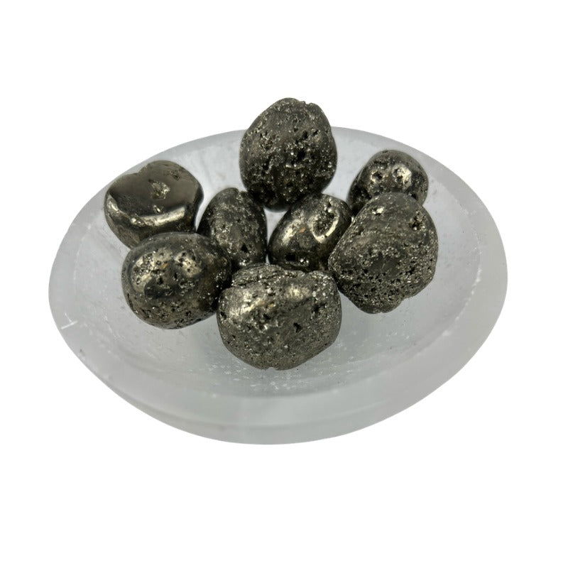 Pyrite Tumbled Stone - 15-35 mm