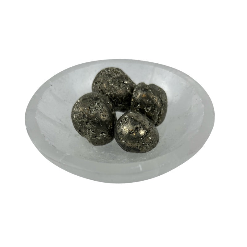 Pyrite Tumbled Stone - 15-35 mm