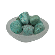 Chrysocolla Tumbled Stone - 20-35 mm