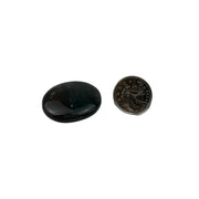 Bloodstone Worry Stone - 1.5 inch