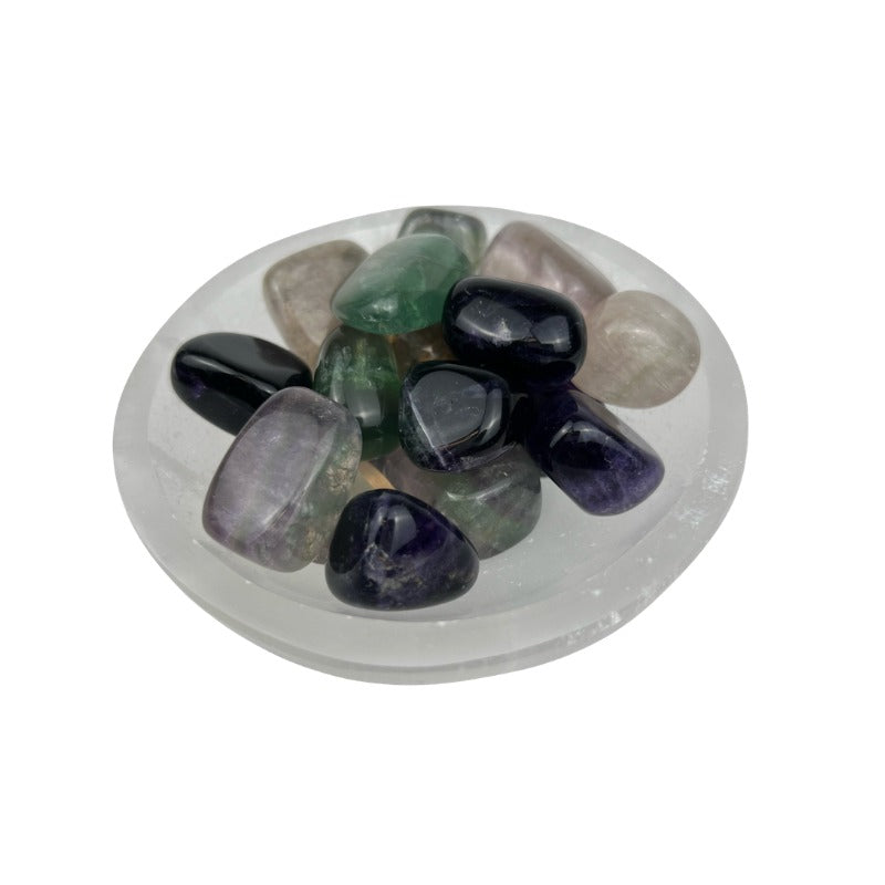 Fluorite Tumbled Stone - 15-35 mm
