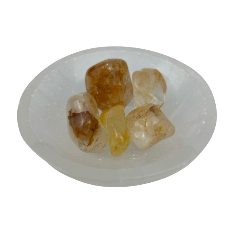 Golden Healer Quartz Tumbled Stone - 20-40 mm