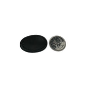 Black Tourmaline Worry Stone - 1.5 inch