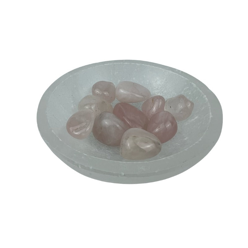 Rose Quartz Tumbled Stone - 10-20 mm