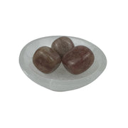 Strawberry Quartz Tumbled Stone - 30-45 mm