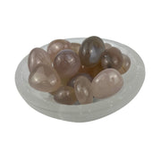 Pink Chalcedony Tumbled Stone - 15-35 mm