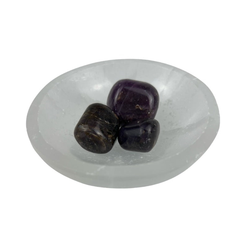 Black Ruby Tumbled Stone - 20-35 mm