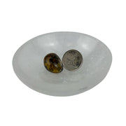 Zebra Amber Tumbled Stone - 20-45 mm