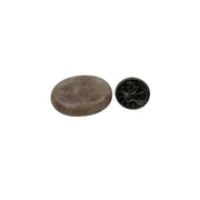 Strawberry Quartz Palm Stone - 1.75 inch