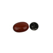 Red Jasper Palm Stone - 1.75 inch