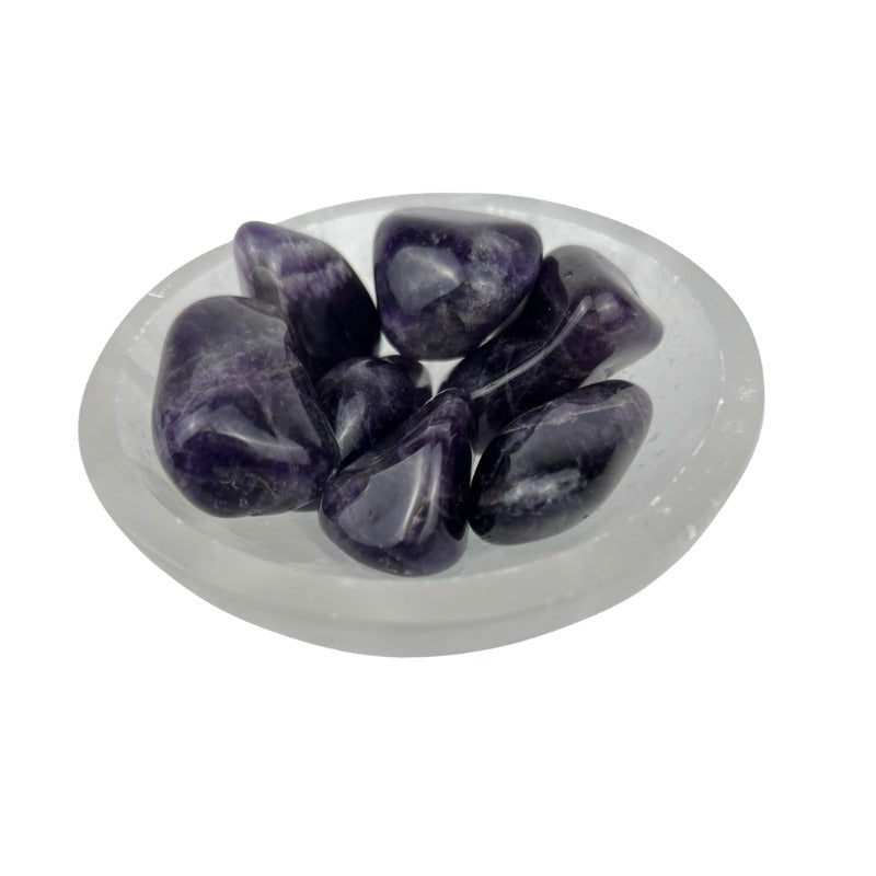 Amethyst Tumbled Stone - 0.8-1.6 inch