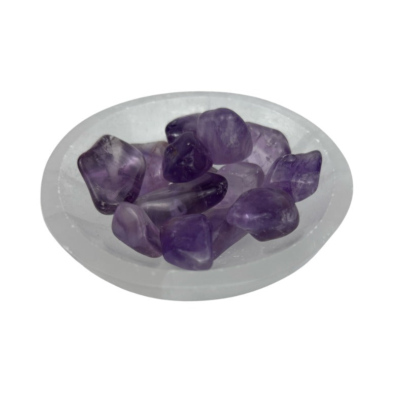 Amethyst Tumbled Stone - 20-40 mm