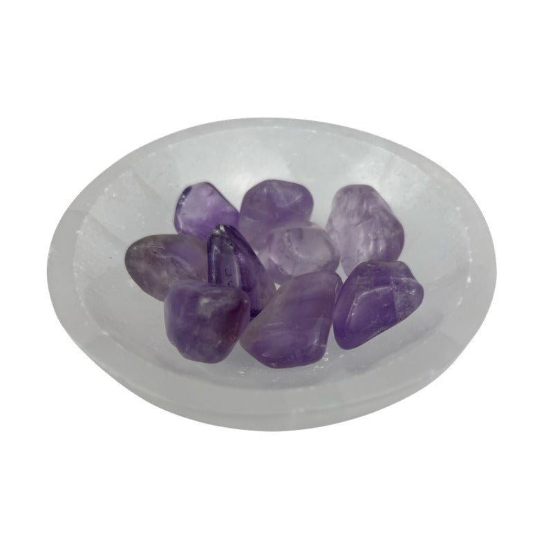 Amethyst Tumbled Stone - 20-40 mm