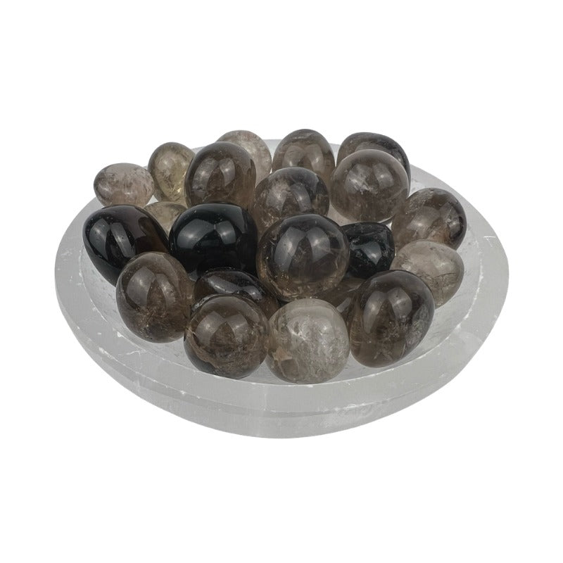 Smoky Quartz Tumbled Stone - 20-45 mm