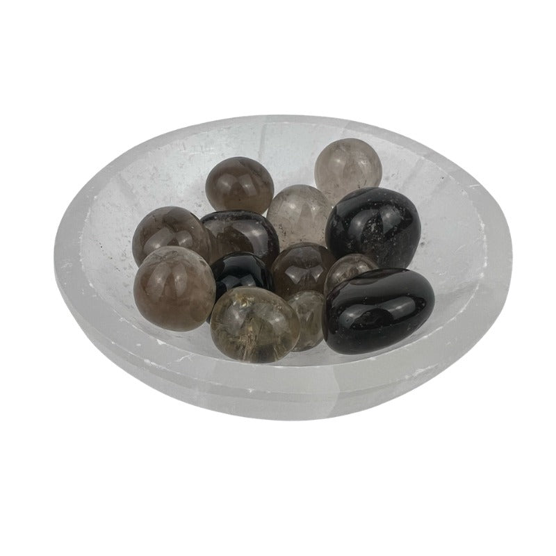Smoky Quartz Tumbled Stone - 20-45 mm