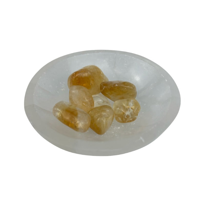 Citrine Tumbled Stone - 20-35 mm
