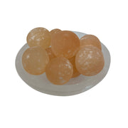 Orange Selenite Tumbled Stone - 15-25 mm