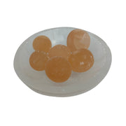 Orange Selenite Tumbled Stone - 15-25 mm