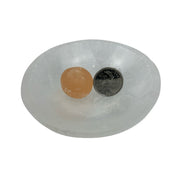 Orange Selenite Tumbled Stone - 15-25 mm
