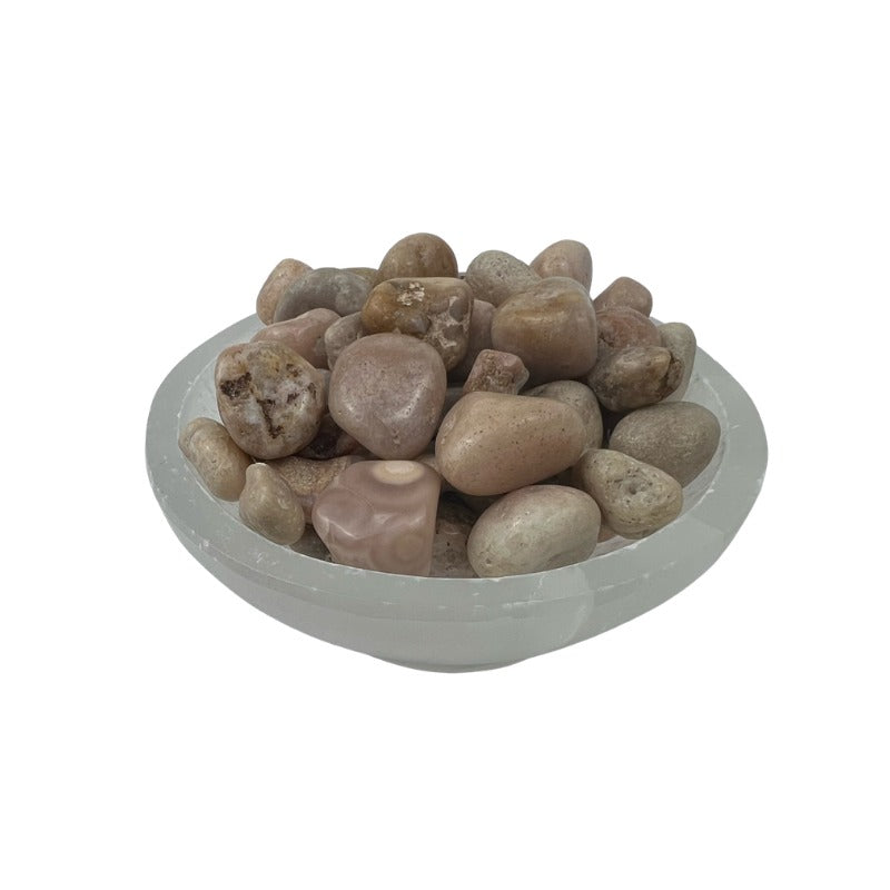 Pink Amethyst Tumbled Stone - 20-45 mm