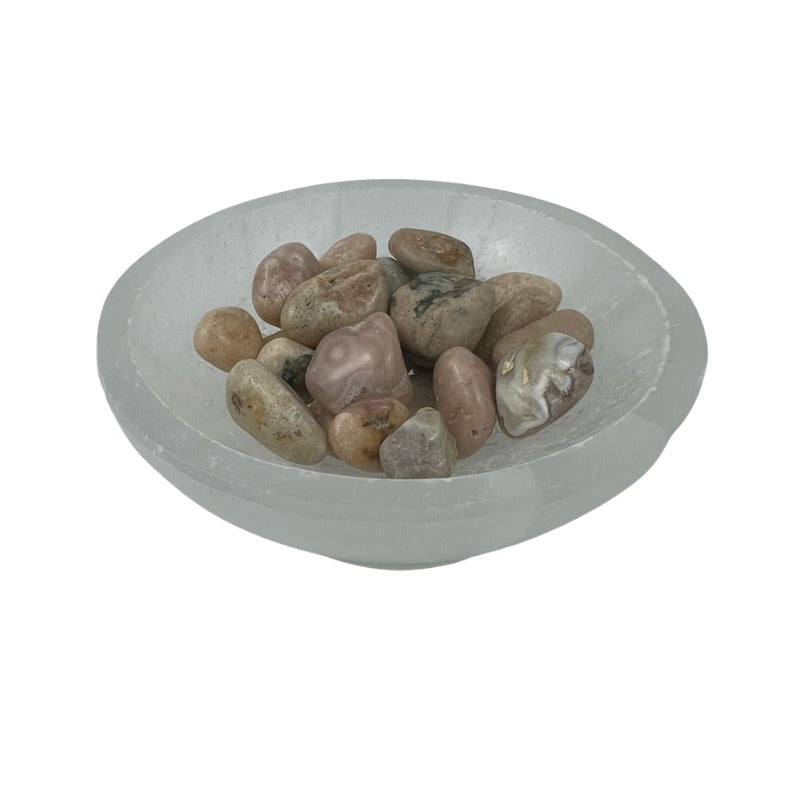 Pink Amethyst Tumbled Stone - 20-45 mm