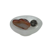 Red Agate Pebble - 44-62 mm