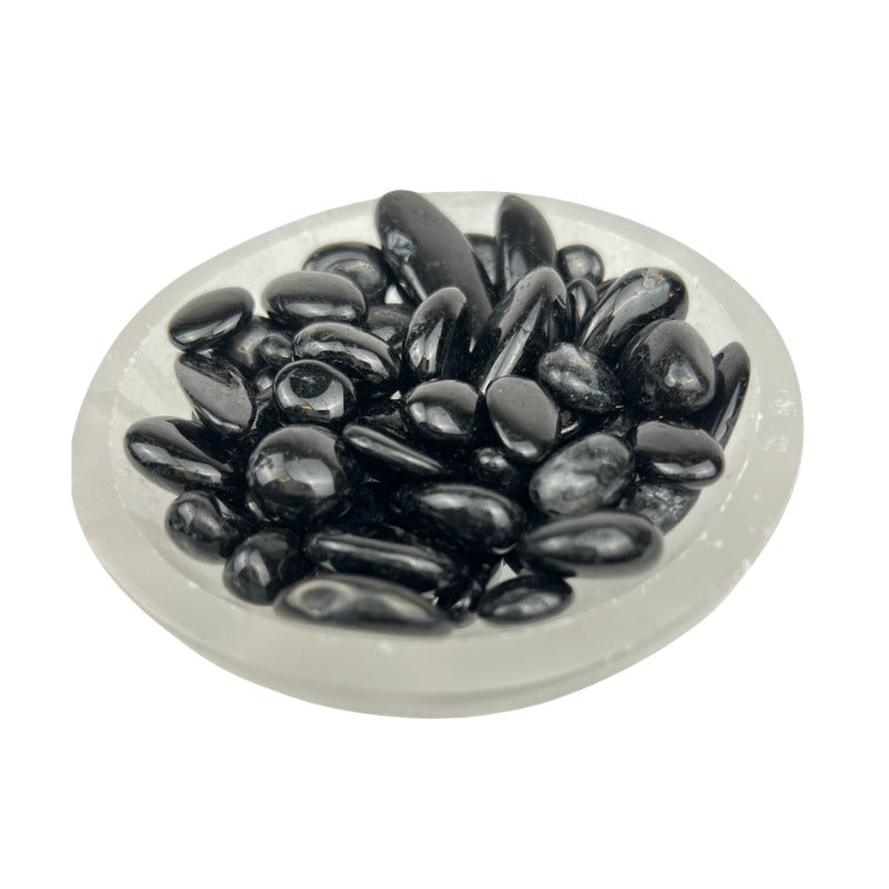 Black Tourmaline Mini Tumbled Stone - 15-30 mm