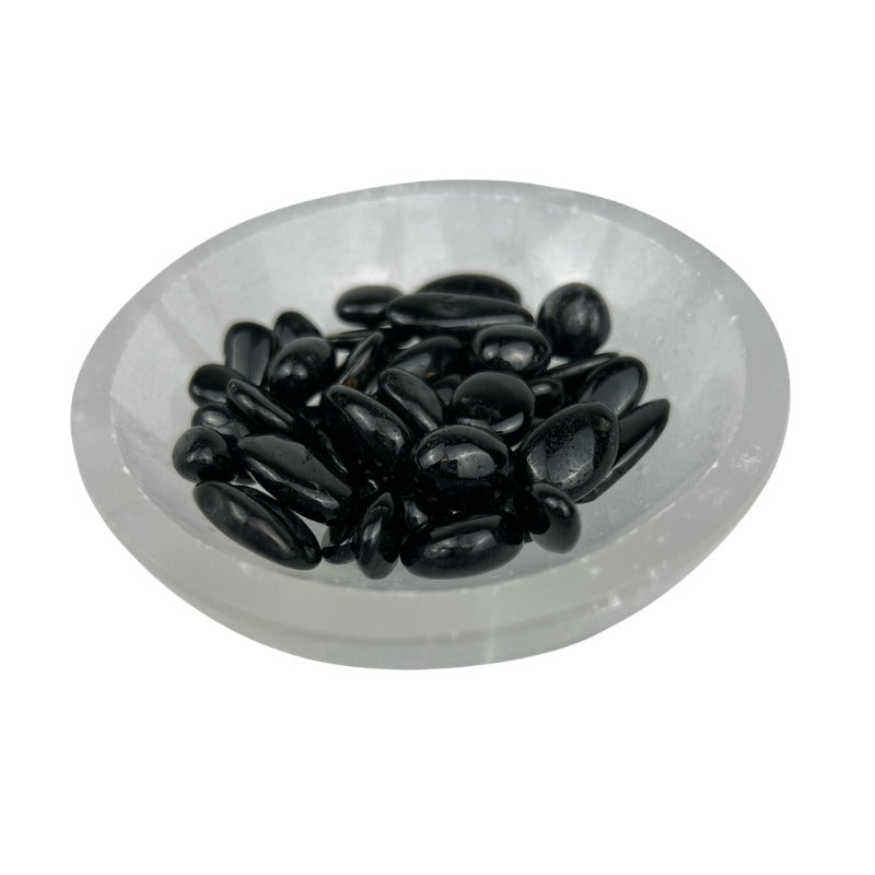 Black Tourmaline Mini Tumbled Stone - 15-30 mm
