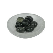 Green Hair Jasper Tumbled Stone - 20-30 mm