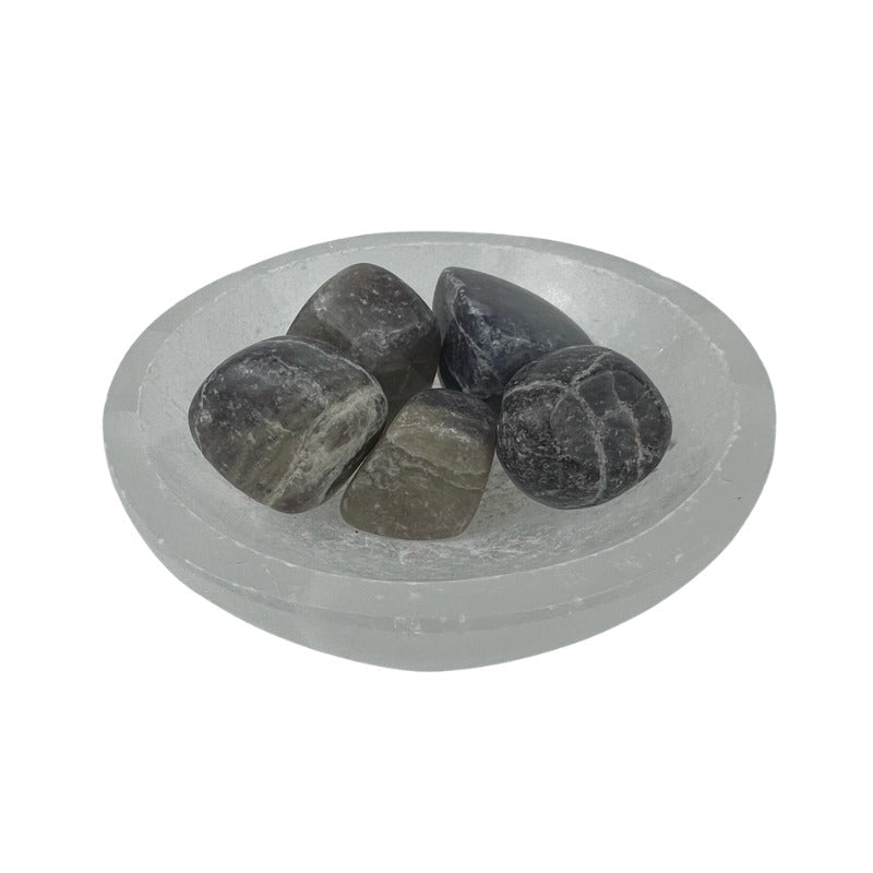 Iolite Tumbled Stone - 20-30 mm