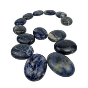Sodalite Palm Stone - 1.75 inch