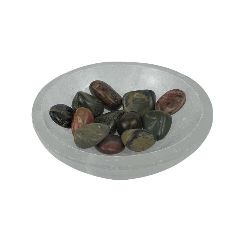 Cherry Creek Jasper Tumbled Stone - 20-30 mm