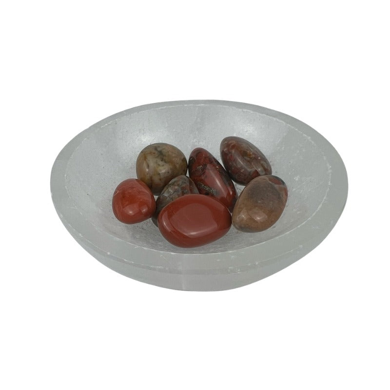 Brecciated Jasper Tumbled Stone - 20-30 mm