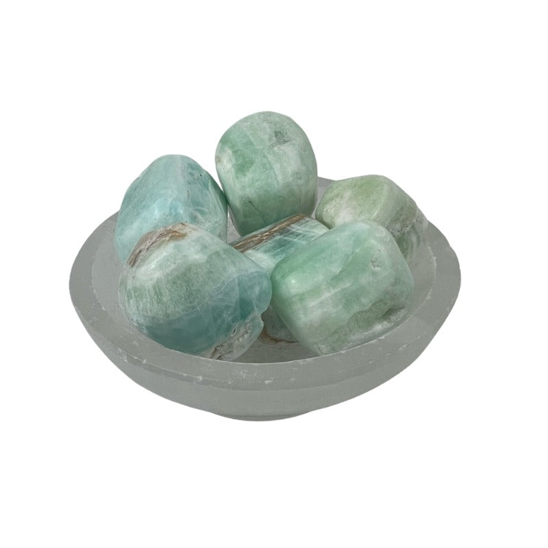 Caribbean Calcite Tumbled Stone - 20-30 mm