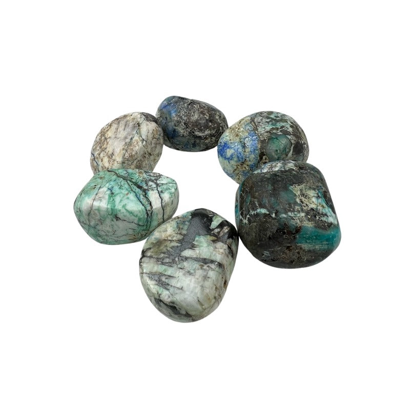 Azurite/Malachite Pebble - 1.25-1.5 inch