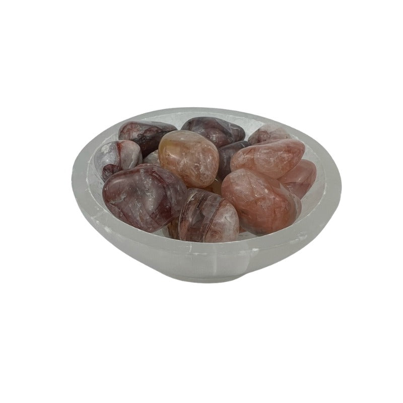 Red Hematoid Quartz Tumbled Stone - 20-35 mm