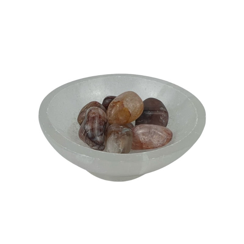 Red Hematoid Quartz Tumbled Stone - 20-35 mm