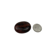 Mahogany Obsidian Palm Stone - 1.75 inch