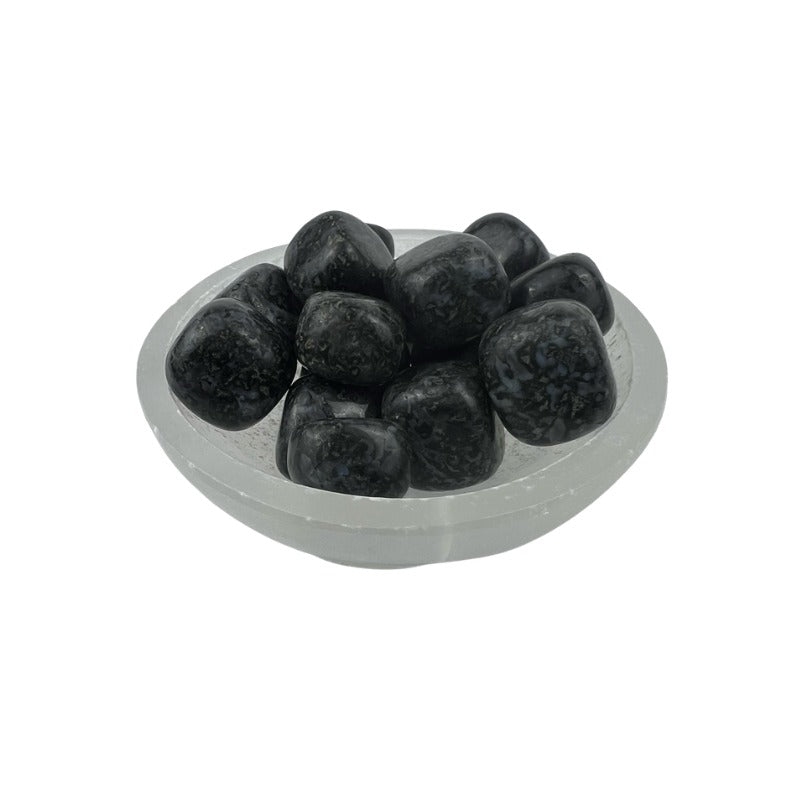 Indigo Gabbro Tumbled Stone - 15-25 mm